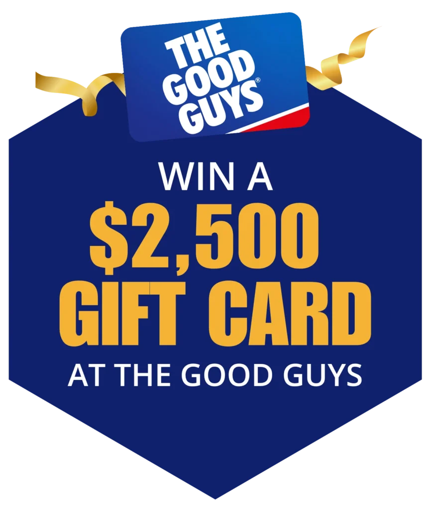 Over $50 Lottery 3 win a Good Guys gift card